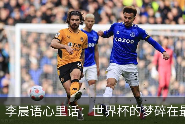 李晨语心里话：世界杯的梦碎在最后一脚，真心抱歉！